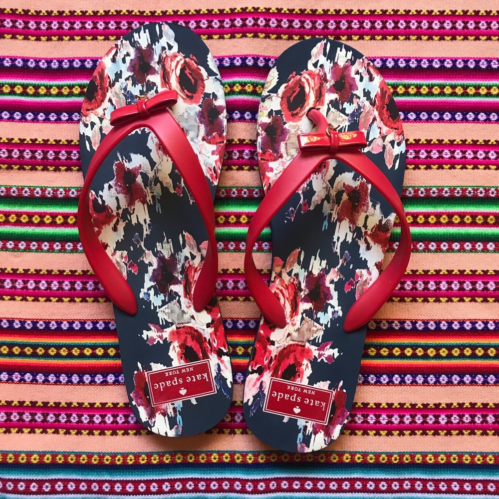 Kate Spade Colombe D’Or Flip Flops/Chanclas - 10M